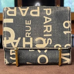 Chanel Sea Line canvas wallet